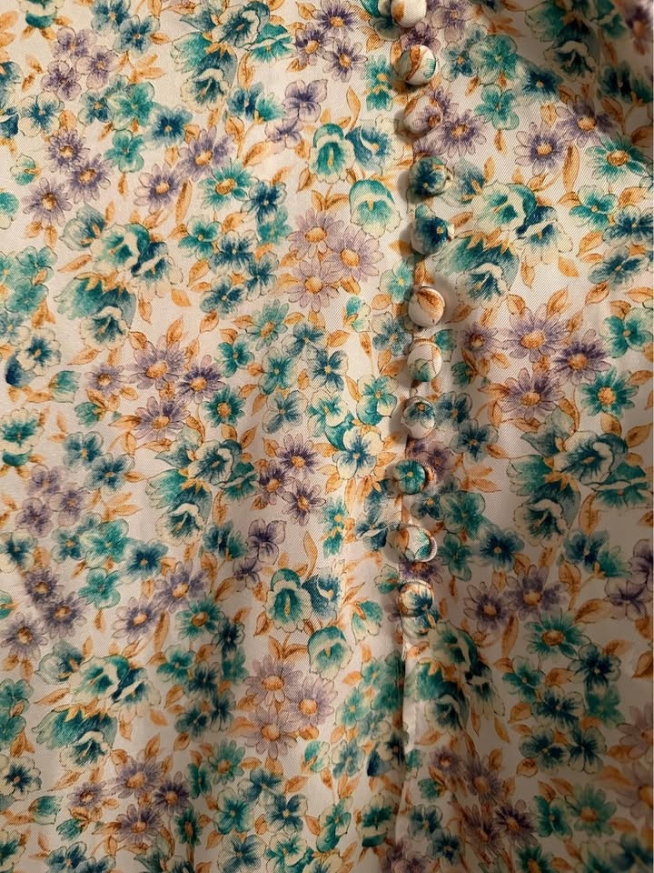 Zara Satin effect floral skirt - photo 3
