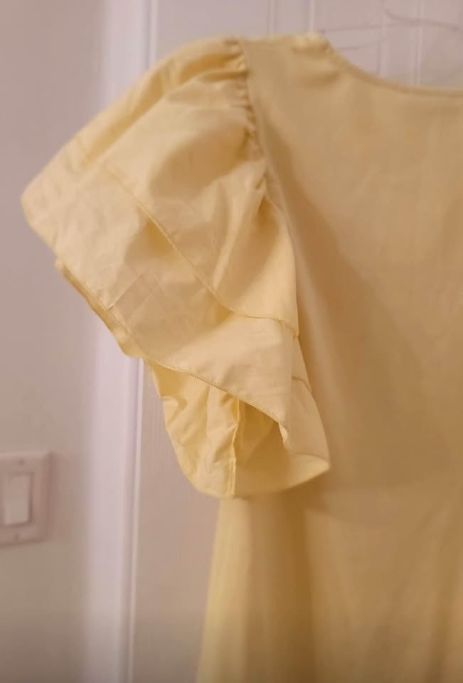 Zara Yellow Dress - photo 3
