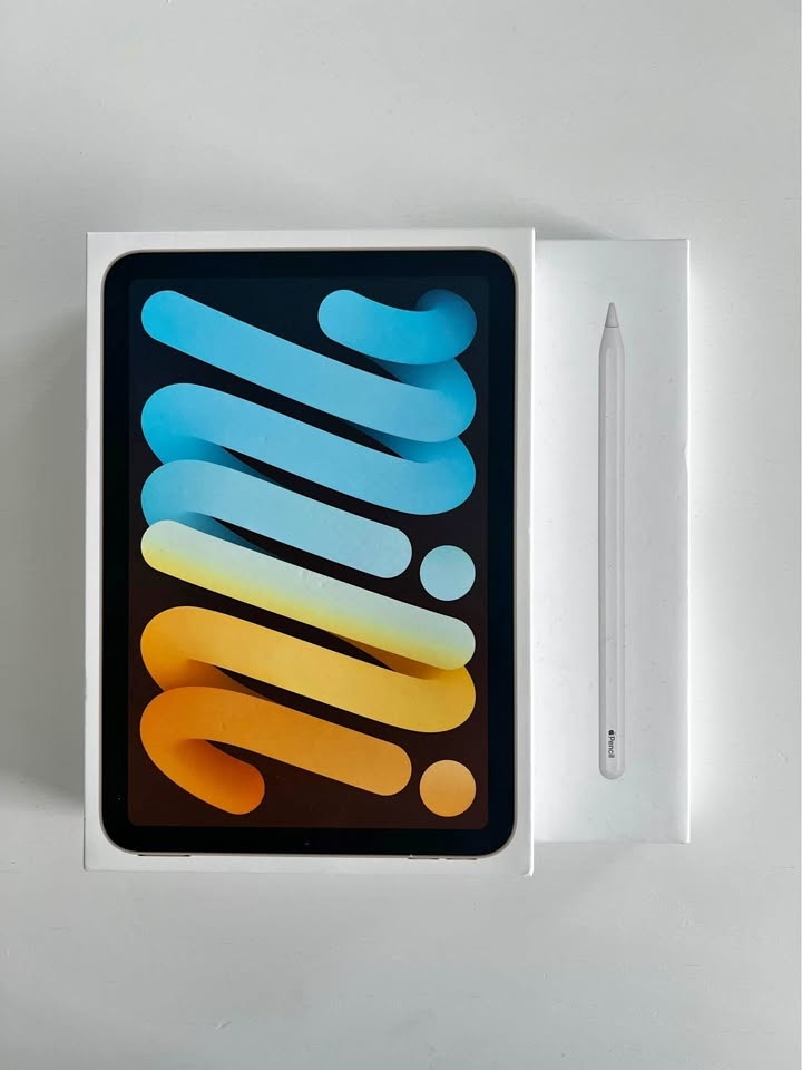 iPad Mini 6th Gen Wi-Fi 64GB + Apple Pencil 2nd Gen