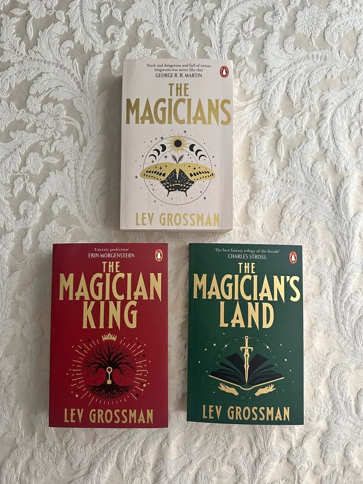 The Magicians Trilogy by Lev Grossman (UK Covers)