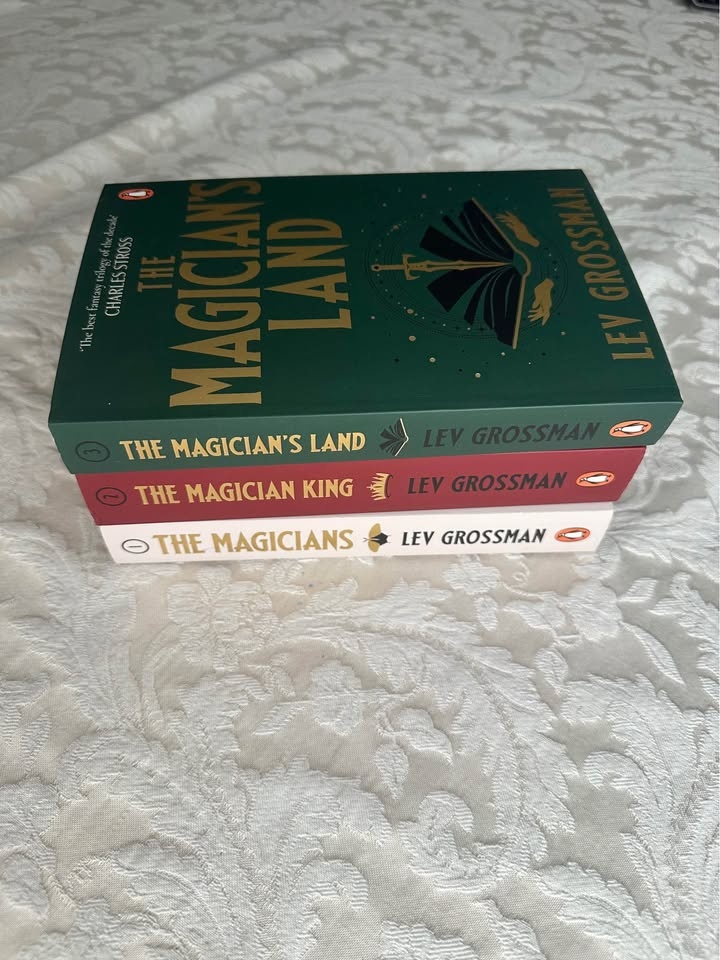 The Magicians Trilogy by Lev Grossman (UK Covers) - photo 2