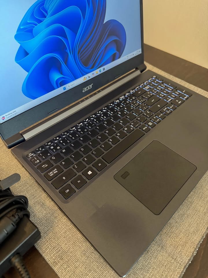 Acer Aspire 7 Laptop with RTX 3050ti and Ryzen 7 5700 - photo 2
