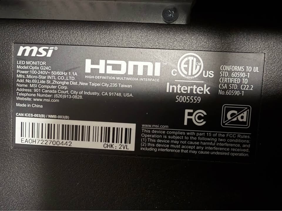 MSI Monitor READ THE DESCRIPTION!! - photo 4