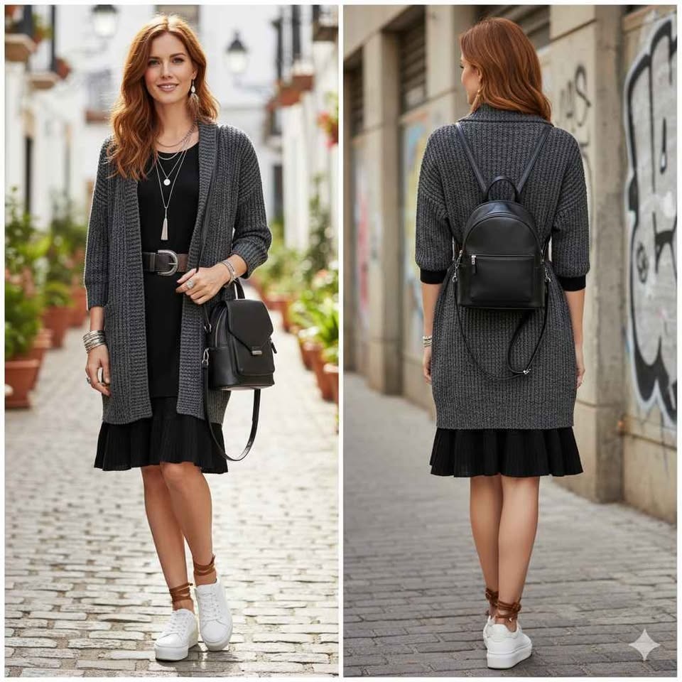 🏆 Sandro Paris Scoop Neck Dress With Pleated Hem Size XS/S - photo 4