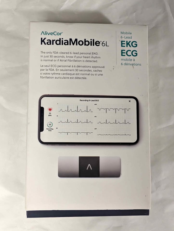 KardiaMobile 6L Portable ECG Reader