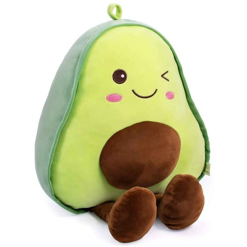 12 Inch Stuffed Avocado Plush Toy🏆
