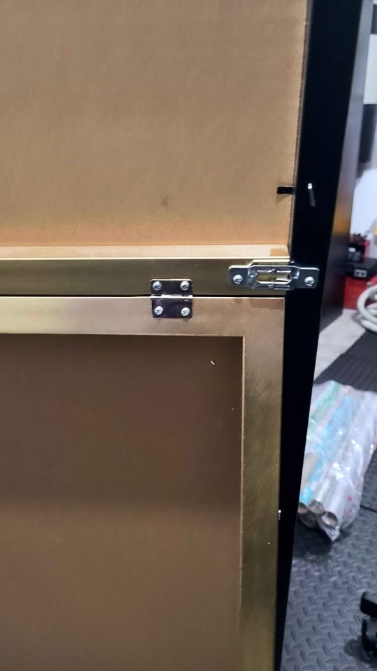 Gold Full Length Mirror w Stand - photo 4