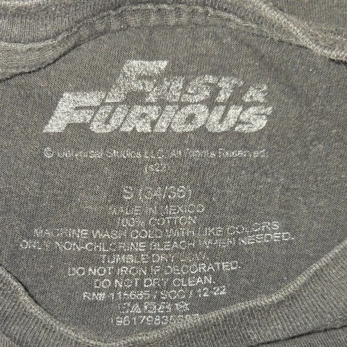 Fast & Furious Rider T-Shirt Black Size S🏆 - photo 2