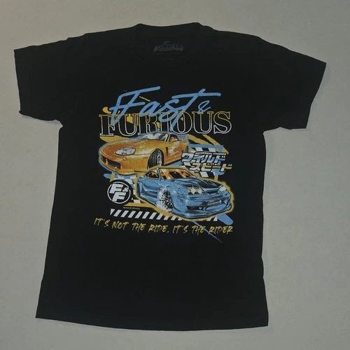 Fast & Furious Rider T-Shirt Black Size S🏆 - photo 4
