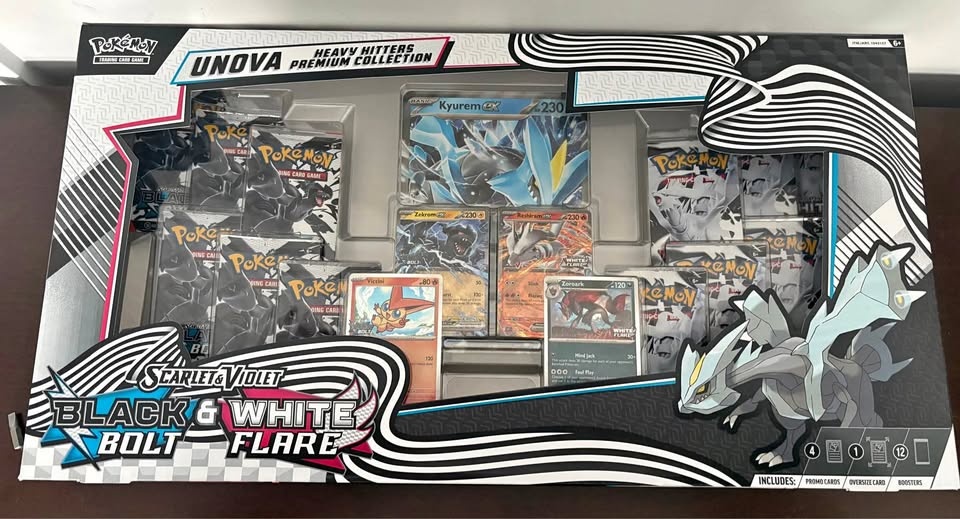 Pokémon UNOVA Heavy Hitters Premium Collection Black Bolt White