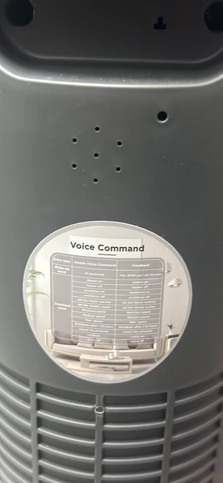 Voice activated Fan heater BNIB - photo 4