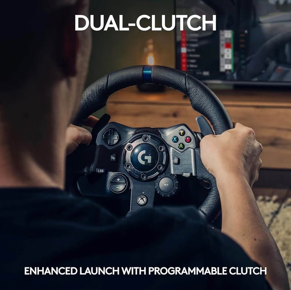 Logitech G923 Gaming Wheel for PC/Xbox - photo 4