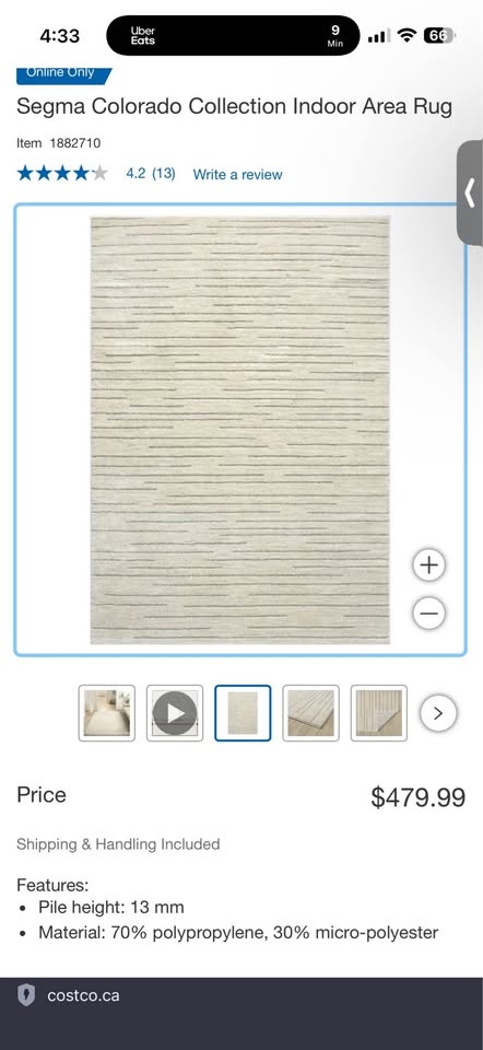 Segma Colorado Collection Indoor Area Rug 9x12 - photo 2