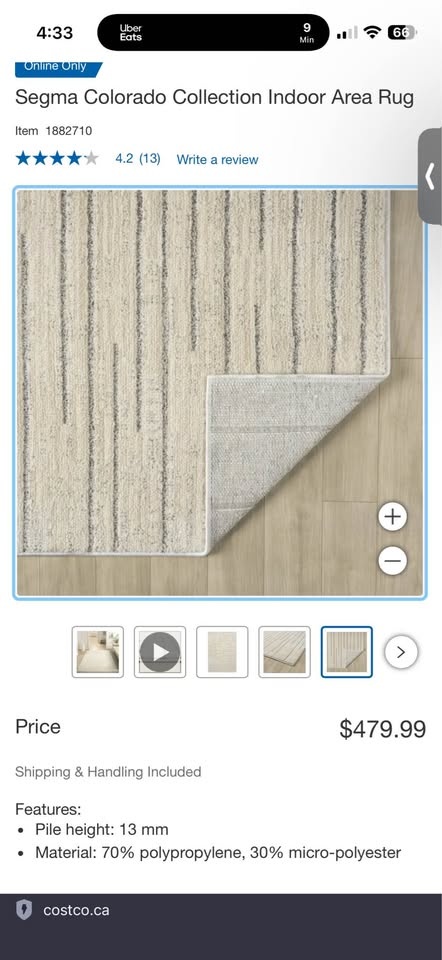 Segma Colorado Collection Indoor Area Rug 9x12 - photo 4