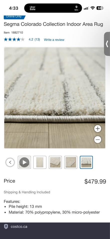 Segma Colorado Collection Indoor Area Rug 9x12 - photo 5