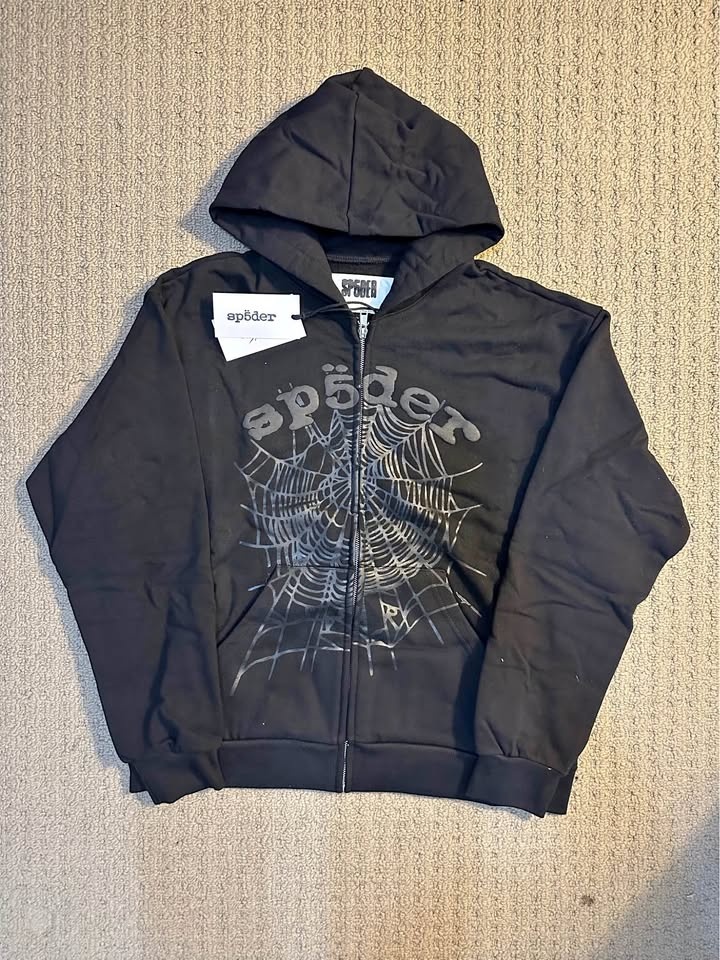 Black Sp5der Zipup