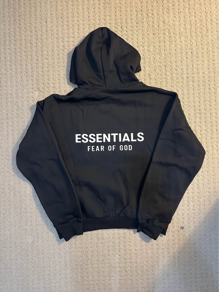 Black Essentials Hoodie - photo 2