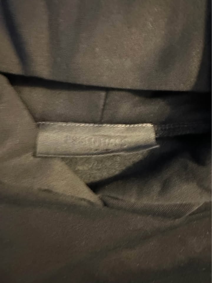 Black Essentials Hoodie - photo 3