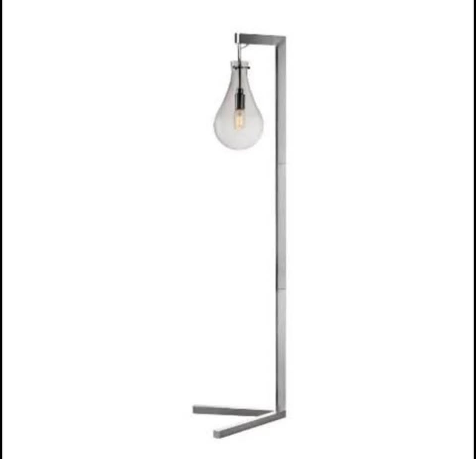Silver Floor Lamp - Globe Electric Montego