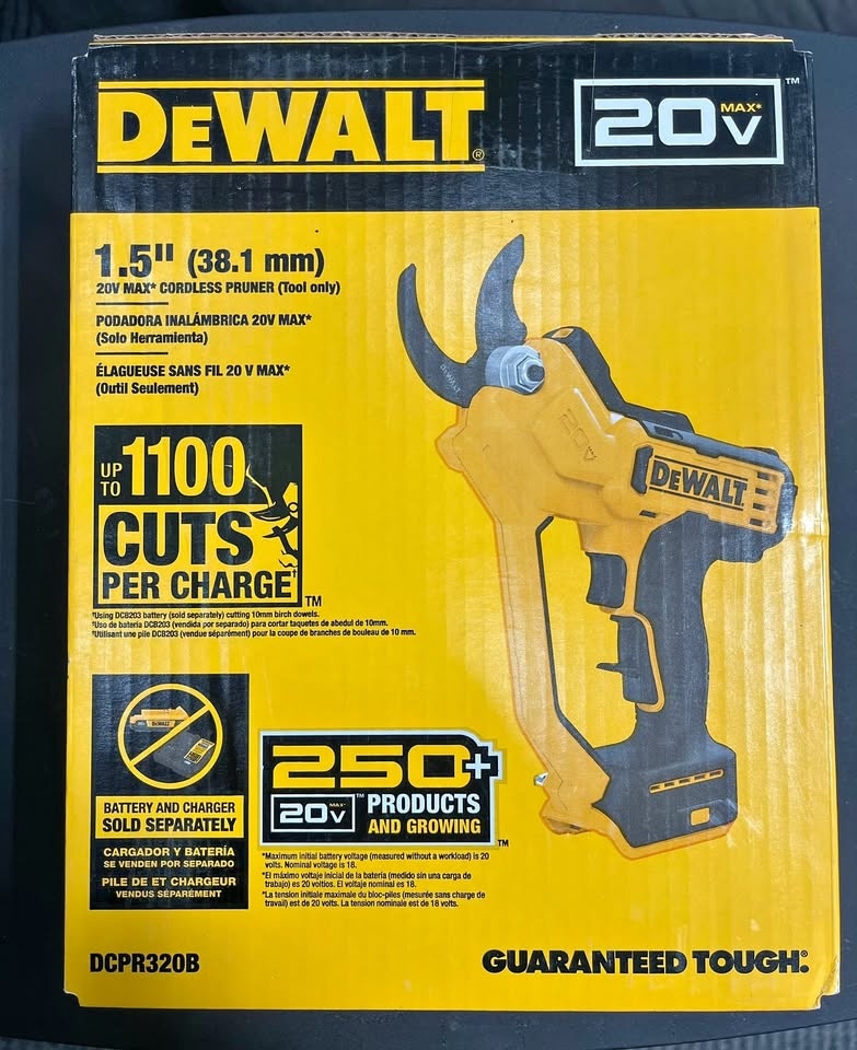 DEWALT 20V MAX Cordless Hand Pruner (Tool-Only)