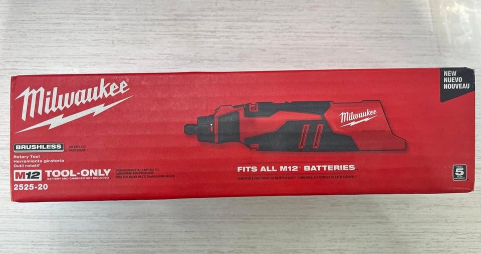 Milwaukee M12 12V Cordless Rotary Tool (Tool-Only)