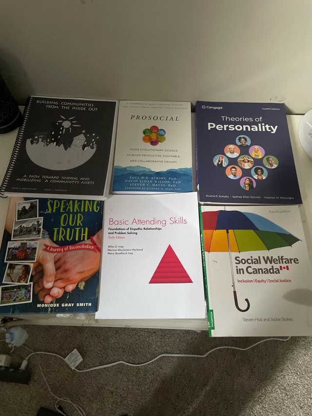 Social Service Worker Level 1 Textbooks (Fanshawe College)