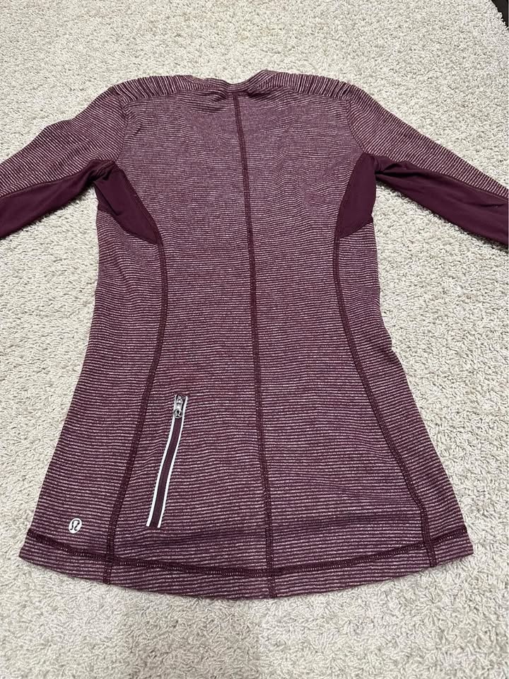 Lulu Bordeaux Star runner long sleeve - photo 2