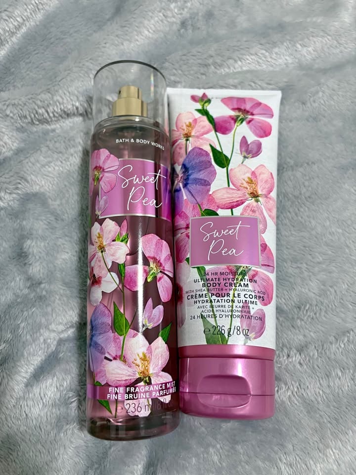 Bath & Body Works Sweet Pea Set