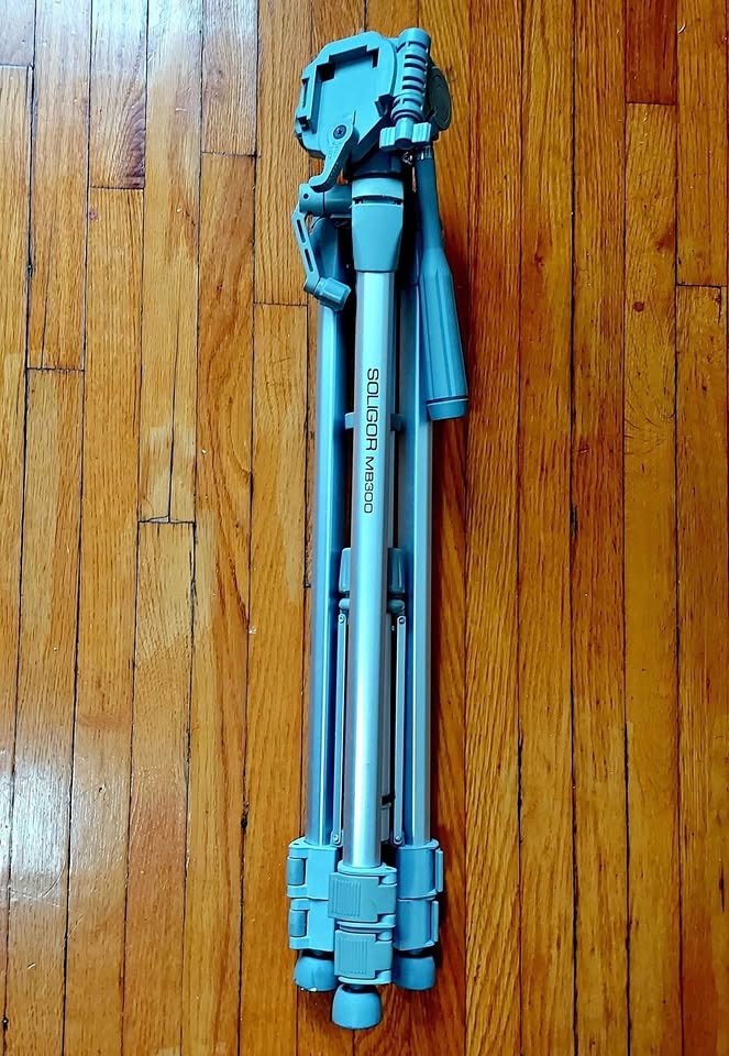 Camera Tripod - Soligor MB300, Sturdy Aluminum German Build