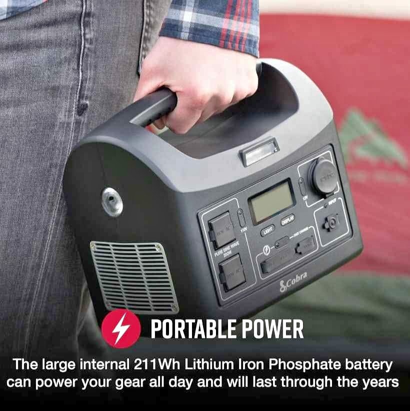 Cobra USA 250W Power Station (Retail $399+)