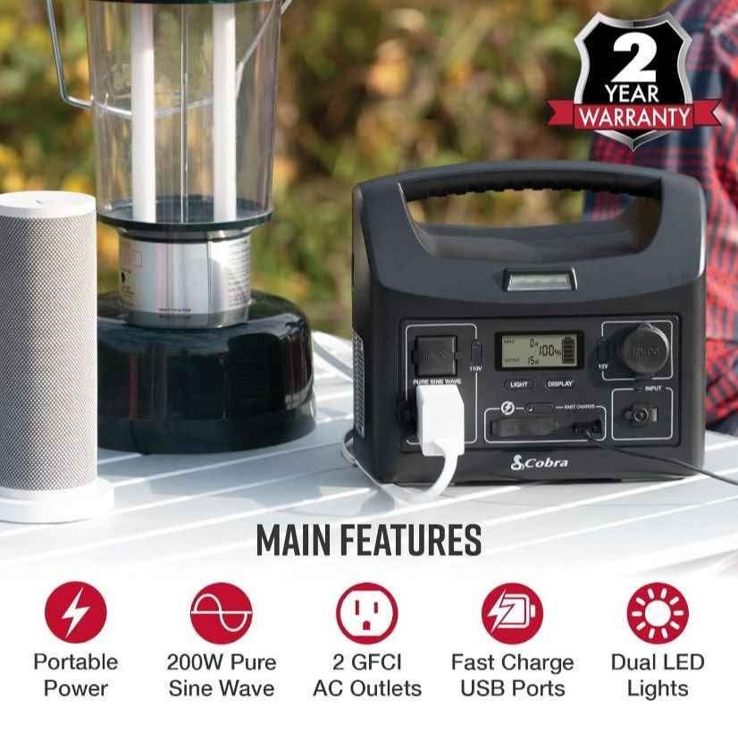 Cobra USA 250W Power Station (Retail $399+) - photo 3