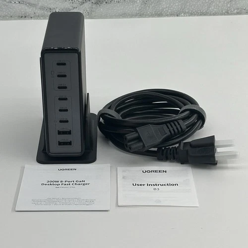 UGREEN 200W 8-Port GaN USB C Charger Block - photo 3