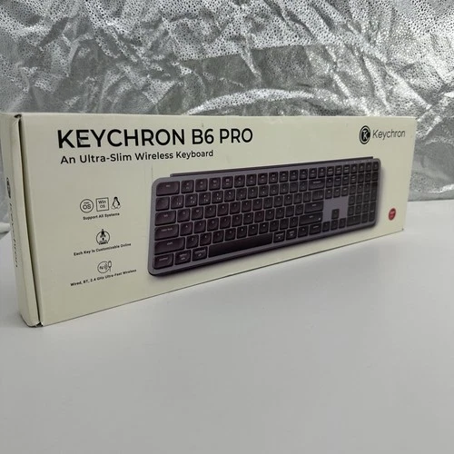 Keychron B6 Pro Wireless Keyboard - Space Gray