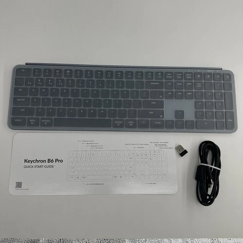 Keychron B6 Pro Wireless Keyboard - Space Gray - photo 3