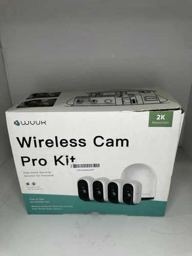 WUUK 2K Outdoor Security Cameras System