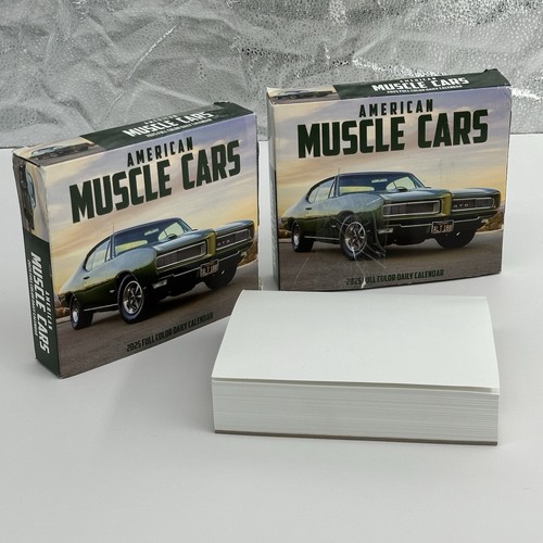 American Muscle Cars Calendar 2025