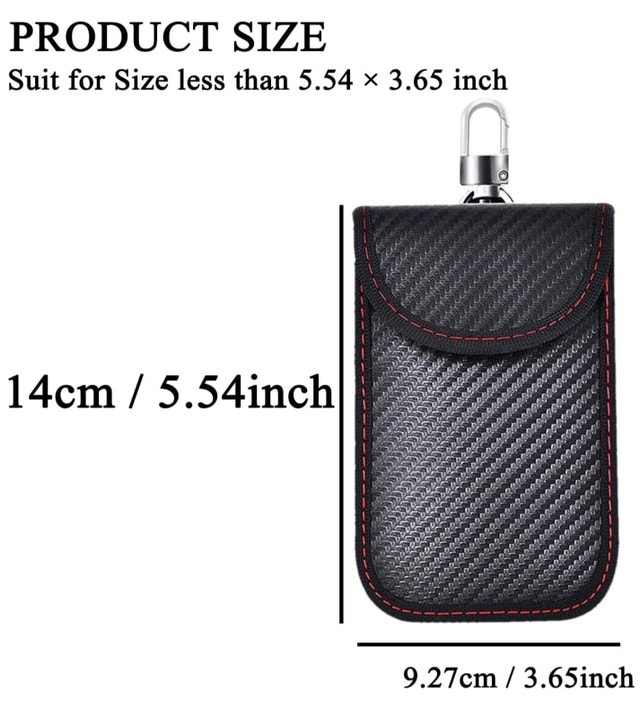 Faraday Key Fob Protector Car Theft Protection - photo 3
