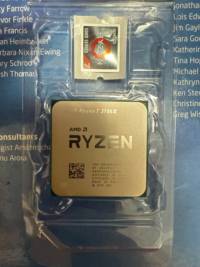 Ryzen 7 3700x