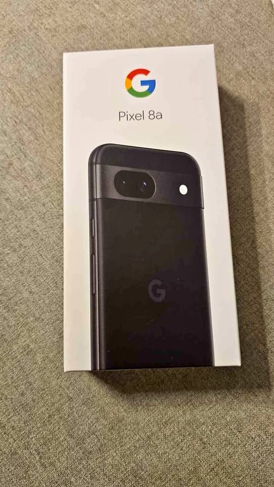 New in box Google Pixel 8a Black 128gb