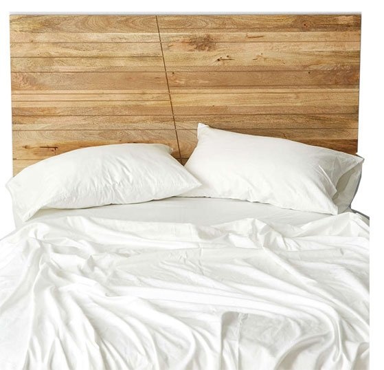 Urban Outfitters Queen Wood Headboard - Wall Mounted