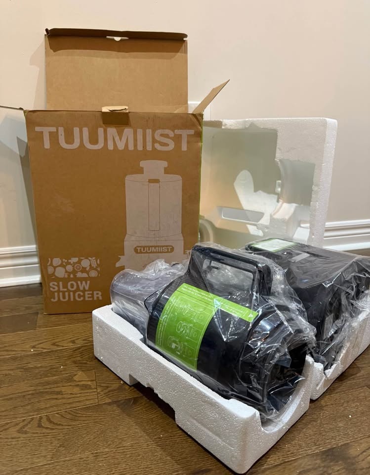 New Tuumiist Slow Juicer TM-780SJ – Sealed in Original Box - photo 4