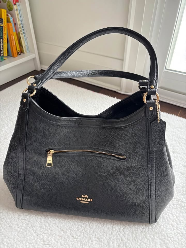 Coach Black Leather Kristy Shoulder Bag - photo 2