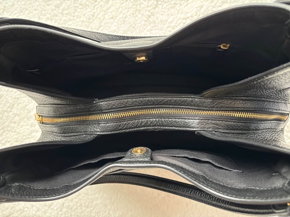 Coach Black Leather Kristy Shoulder Bag - photo 4