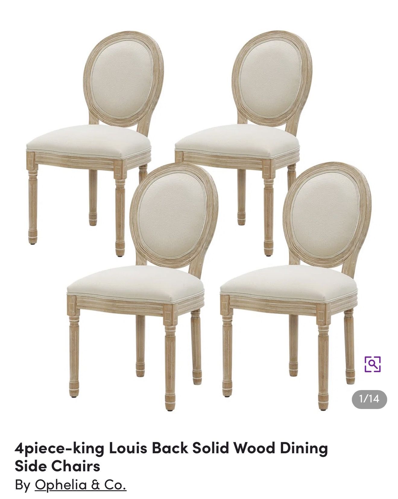 4 Chairs French Farm House - photo 2