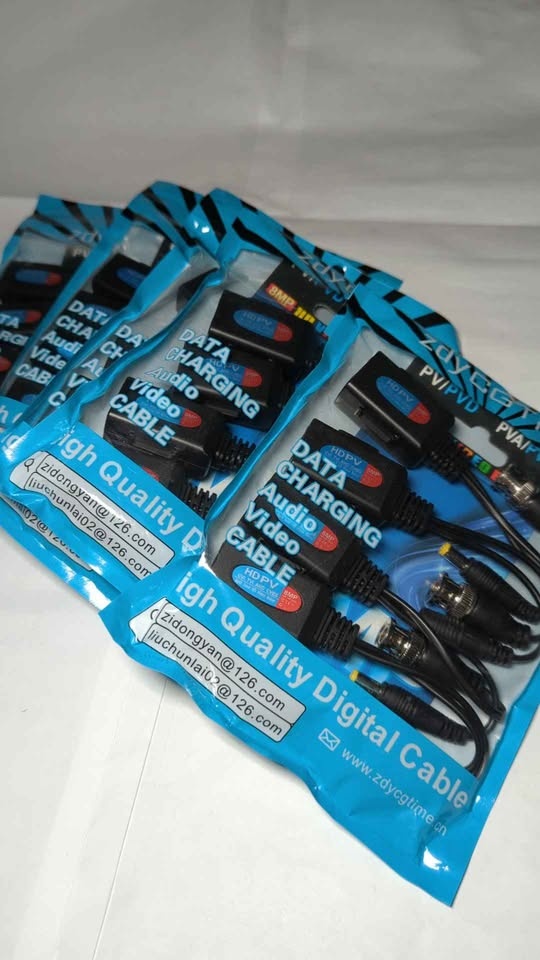 zdyCGTime Balun HD Cat5 RJ45 to BNC Video Baluns transceiver Pas - photo 2