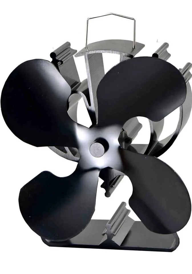 4-Blade Heat Powered Stove Fan thumbnail