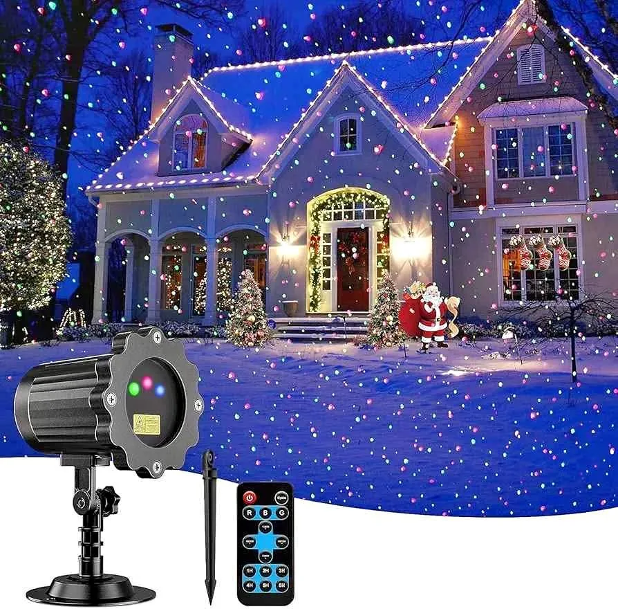 Laser Projector Lights Outdoor Decorations Stars Light Show thumbnail