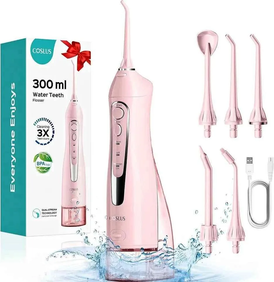 COSLUS Cordless Electric Water Flosser thumbnail