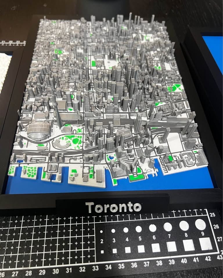 Toronto 3D City Map - 11 Inches - photo 3