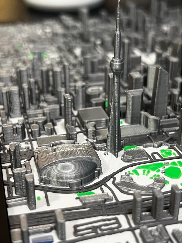 Toronto 3D City Map - 11 Inches - photo 4